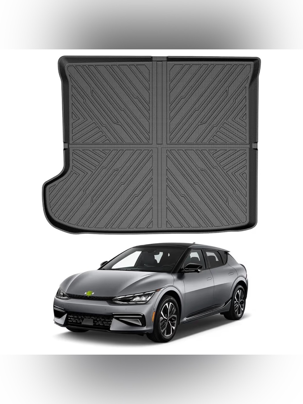 Mixsuper Cargo Liner for Kia EV6 2022-2024 Rear Trunk Mat Black New